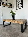 Table basse Poutre Chêne 110 x 55 cm*