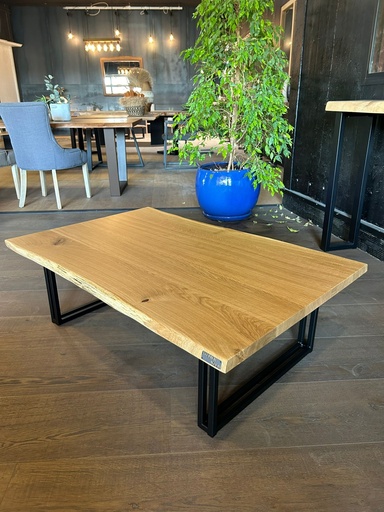 Table basse 120x80 cm chêne 4cm aubier